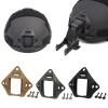 BEIDUOYANG Helmet NVG Mount Base Adapter Shroud Aluminum Alloy Mounting Base Tactics Helmet NVG Mount Accessories Helmet Nvg Mounting H, Army Green view 3