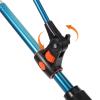 Toddmomy Stainless Steel Fishing Rod Holder Ground Inserted Stand Dual Hole Rod Rack for Bank Fishing view 3