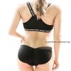 Aimery women's 2pcs Padded Seamless Lifter Butt Hip Enhancer Panties Shapewear Booty Lifting Shape Panty black/beige-L, Large view 2