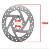 UFDIPLMY 140MM Brake Disc Compatible With KUGOO M4 SPEEDWAY 4 ZERO 10 10X Compatible With Ninebot F20 F30 F40 Electric Scooter Brake Spare 6 Holes Parts view 2