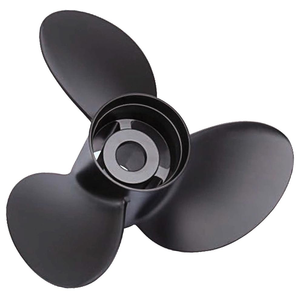 Rareelectrical New Aluminum Propeller Compatible with Johnson/Evinrude 2 Cyl Commercial 13 Spline 45 1986-1997 by 101031 11001 21411311 21501511 31055 31202 391668 48-77340A45 48-77340Cp1
