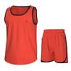 Essenclo Boys Clothing Sets, Boys Athletic Shorts & Sleeveless Shirts, Crew Neck Kids Tank Top Clothes Size 3-16 (2 Pcs Set) - E1001 - Coral - 9-10 view 1