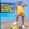 Essenclo Boys Clothing Sets, Boys Athletic Shorts & Sleeveless Shirts, Crew Neck Kids Tank Top Clothes Size 3-16 (2 Pcs Set) - E1001 - Evergreen - 15-16 view 2