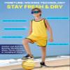 Essenclo Boys Clothing Sets, Boys Athletic Shorts & Sleeveless Shirts, Crew Neck Kids Tank Top Clothes Size 3-16 (2 Pcs Set) - E1001 - Evergreen - 15-16 view 3