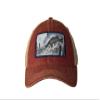 Large Mouth Bass Trucker Hat - Legacy Old Favorite Trucker (Cotton, Cardinal Red) view 2