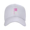 BASTU Breast Cancer Awareness Survivor Baseball Cap for Men Women Dad Hat Classic Adjustable Golf Hats White view 1