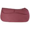ECP Equine Comfort Products Thermoregulating Western Saddle Pad, Machine Washable Contoured Fit, Water Absorbing, Therapeutic, Shock Absorbing with Adjustable Memory Foam Shims, Burgundy view 3
