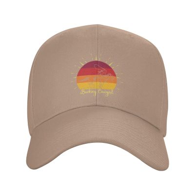 BASTU Bucking Cowgirl Baseball Cap for Men Women Dad Hat Classic Adjustable Golf Hats Natural