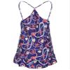 PJ Couture Women's Nautical Cami Chemise, XLarge, Navy view 4