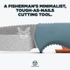 Benchmade - Intersect Outdoor Knife, Drop-Point Plain Edge, Depth Blue Santoprene Handle (18050) view 3
