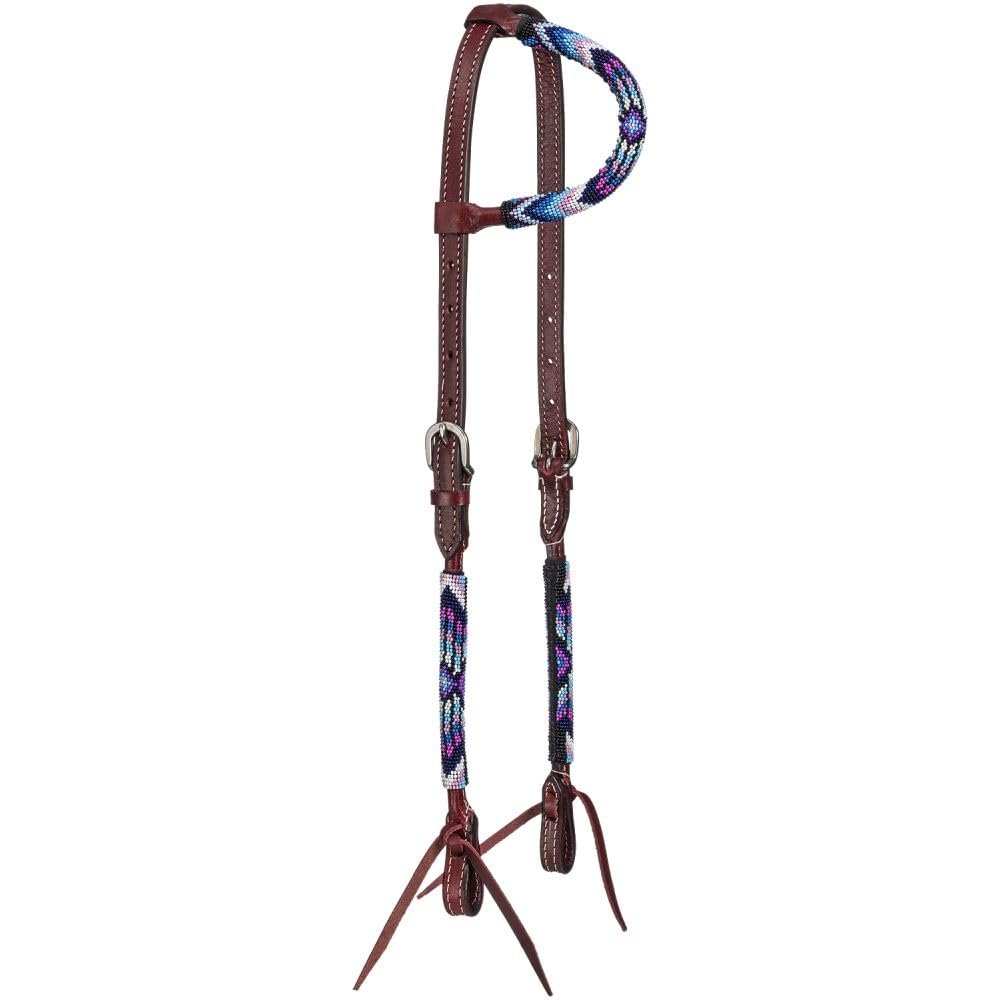 Tough 1 Royal King Beaded Single Ear Headstall Sierra