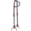 Tough 1 Royal King Beaded Single Ear Headstall Sierra view 1