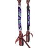 Tough 1 Royal King Beaded Single Ear Headstall Sierra view 2