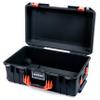 Pelican Air 1535 Carry-On Case by ColorCase - Black - Medium Size Waterproof Case - Orange Handles & Latches view 4