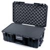 Pelican Air 1535 Carry-on Case by ColorCase - Black - Medium Size Waterproof Case with Pick & Pluck Foam & Convoluted Lid Foam - Black Handles & Latches view 1