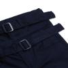dELiA*s Girls School Uniform Pants - 2 Pack Stretch Twill Basic Khaki Pants Jeggings and Flare Uniform Pants for Girls (4-16), Size 12, Navy with Belt view 3