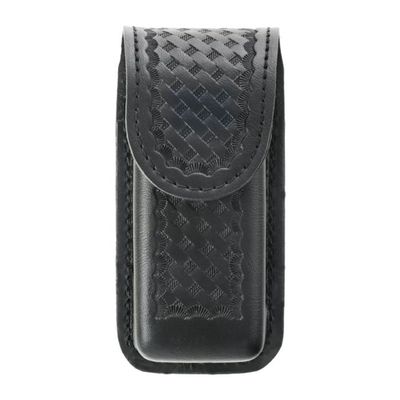 Hero's Pride Universal AirTek Tourniquet Holder, Leather TQ Pouch for Tactical Duty Belts, Duty Gear & EDC Case Fits Most Tourniquets Including CAT Gen 7, Lightweight Design, Basket Weave Finish