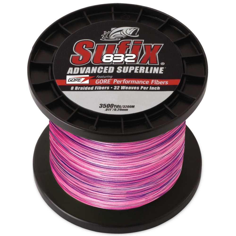 Sufix 660-430SR: 832 Braid 30 Lb Sunrise