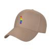 LGBT Flag Map of Togo Baseball Cap for Men Women Dad Hat Classic Adjustable Golf Hats Natural view 2
