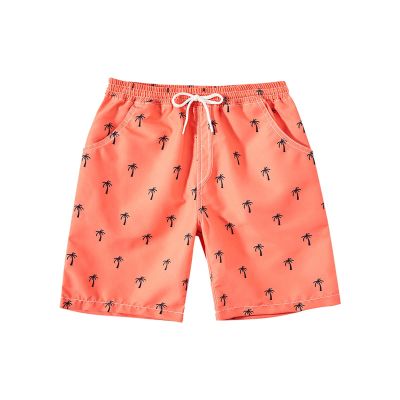 Boys Swim Trunks Stretch Quick-Dry Swim Shorts Kids Bathing Suits Toddler Boy Swimsuit Swimwear (Black, 5-6 Years)
