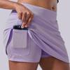 3 Pack Womens Active Skorts with Pockets High Waist Athletic Skirts with Built-in Shorts for Tennis Golf Workout (Set 3, Large) view 3