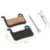 UFDIPLMY Disc Brake Pads Semi-Metal Ceramic Compatible with Xiaomi M365 Pro Electric Scooter XTECH Hydraulic Brake Disc Brake Pad Zoom XTECH HB100, Black view 2