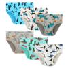 Winging Day 6 Packs Little Boys' Cotton Dinosaurs Print Brief Underwear Size 4T view 1