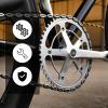 6 Pcs 8mm Bike Hex Crank arm Fixing Bolt Crank Arm Fixing Bolts Bike Hex Crank Screws with Caps Bottom Bracket Screws for Square Cranksets view 3