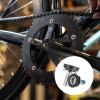 6 Pcs 8mm Bike Hex Crank arm Fixing Bolt Crank Arm Fixing Bolts Bike Hex Crank Screws with Caps Bottom Bracket Screws for Square Cranksets view 4