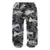 Freebily Kids Girls Elastic Waist Bohemian Harem Pants Summer Beach Hippie Trousers Yoga Dance Pilates Bloomers Activewear Type EC 7-8 Years view 2