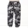 Freebily Kids Girls Elastic Waist Bohemian Harem Pants Summer Beach Hippie Trousers Yoga Dance Pilates Bloomers Activewear Type EC 7-8 Years view 3