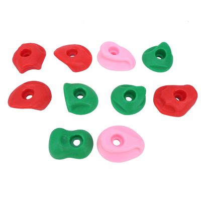 Keenso Climbing Holds, Durable PE Plastic, Colorful Textured Rock Wall Grips for Home Gym Training, Indoor Climbing, and Strength Workout