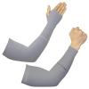 Arm Sleeves with Palm and Wrist Coverage for Men and Women - 2 Pair UV Sun Protection Tattoo Cover Up Sleeves with Cooling Effect