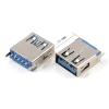 100PCS USB 3.0 Type A Connector Socket High Speed Data Transmission 9 PIN USB 3.0 Jack Female 180 Degree Vertical AF Type USB view 3