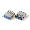 100PCS USB 3.0 Type A Connector Socket High Speed Data Transmission 9 PIN USB 3.0 Jack Female 180 Degree Vertical AF Type USB view 4