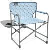 Busy Bee Kids Camping Chair with Foldable Side Table, Lightweight, Flat Folding, Compact and Portable, Perfect Kid Beach Chairs, Supports 150 Lbs. view 1