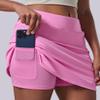 3 Pack Womens Active Skorts with Pockets High Waist Athletic Skirts with Built-in Shorts for Tennis Golf Workout (Set 1, XX-Large) view 4