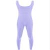 FEESHOW Mens Spandex Bodysuit Long Sleeve Unitard Dance Leotard Bodysuit for Sports Costume Lavender X-Large view 3