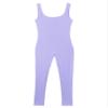 FEESHOW Mens Spandex Bodysuit Long Sleeve Unitard Dance Leotard Bodysuit for Sports Costume Lavender X-Large view 4