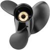 Qiclear Upgrade OEM 13 Spline Tooth Aluminum Outboard Boat Propeller for Mercury Motos 30/35/40/45/50/55/60/70HP, Rh (11 1/8 x13) view 2