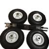 GERRIT Wheel Kit for Generator EU3000is Solid Never Flat Tires All Terrain Solid polyurethane tire view 1