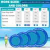 COOLWAVE Inflatable Water Hammock Floating Dock, Inflatable Raft for Family and Friends, Round Floating Ring for Parties, Water Float with Cup Holders for Pool and Lake, Fits Multiple People(8BDB) view 2