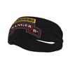 Piguncle Us 2nd Ranger Battalion Patch with Ranger Tab Sports Sweatband Defense Zone: Premium Quality Headbands for Active Lifestyles view 2