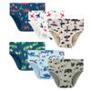 Winging Day 6 Packs Big Boys' Cotton Cars Trucks Print Brief Underwear Size 10 view 1