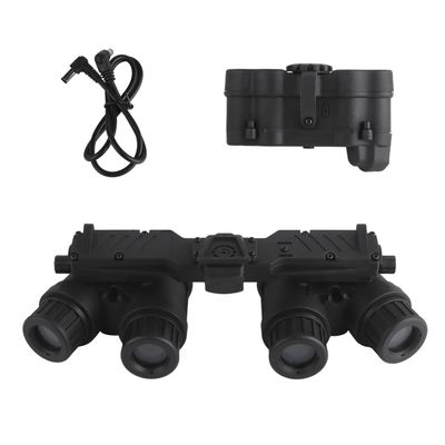 Zhongren Dummy GPNVG 18 NVG Model, Night Vision Goggles Model Head Mounted for Tactical Helmet NVG Mount Airsoft Hunting Cosplay Display Movie Props-No Function (GPNVG18 Model, Black)