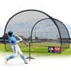 SHANTRA Batting Cage with Frame and Net, 13ft & 22ft Baseball Batting Cage for Backyard, Baseball & Softball Hitting Cage Netting for Outdoor Hitting & Pitching Practice,13139ft
