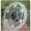 140mm Bike Disc Brake Rotor with 6 Bolts for Road Bike Mountain Bike E-bike Pro Light Weight Carbon Fiber & High Carbon Steel Bicycle Rotor (140mm) view 4