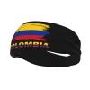 Piguncle Vintage Colombia Flag Sports Sweatband Defense Zone: Premium Quality Headbands for Active Lifestyles view 2