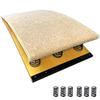 6/9 Springs Students Jumping Aid Board Springboard for Vaulting Rear Flip, Hardwood Heavy Duty School Gymnastics Supplies Elastic Board (6 Springs 60X120Cm/23.6)