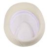 NEREIDS NET Straw Fedora Hat Mens Fedora Hats for Men Trilby Hat Sun Hat Panama Hat Short Brim Fedora Hats for Women Men Sun Hat Warm White view 4